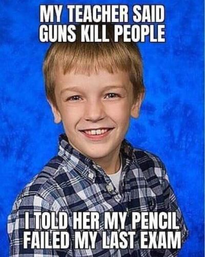 pencil failed last exam