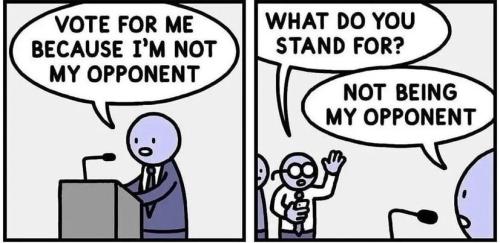I am not my opponent