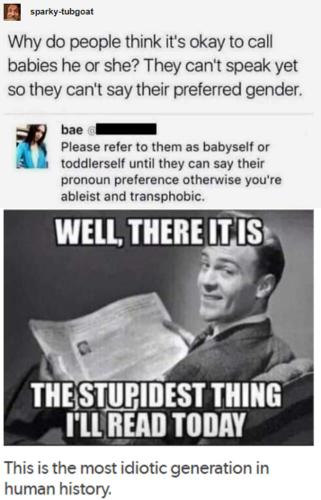most idiotic generation