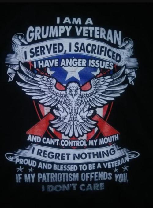 Grumpy Veteran meme