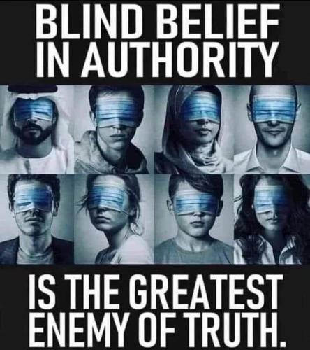 M blind belief