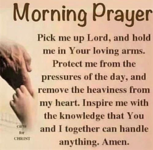 061122 - Pick me up Lord