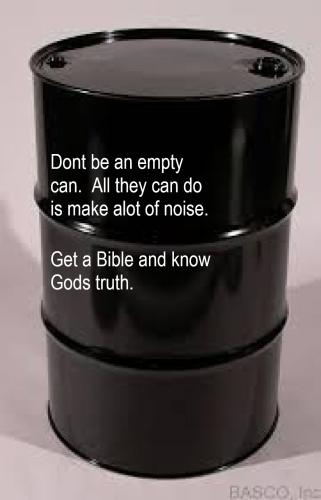 Empty Can makes noise