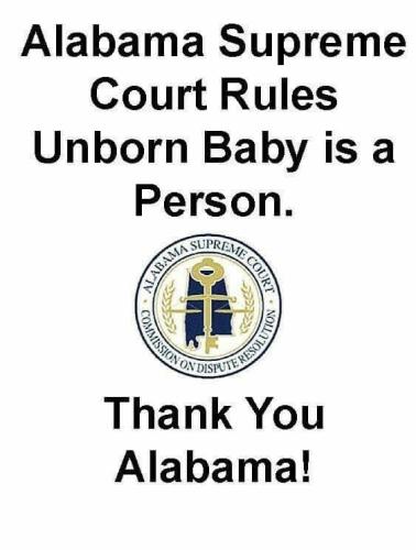 unborn baby is person