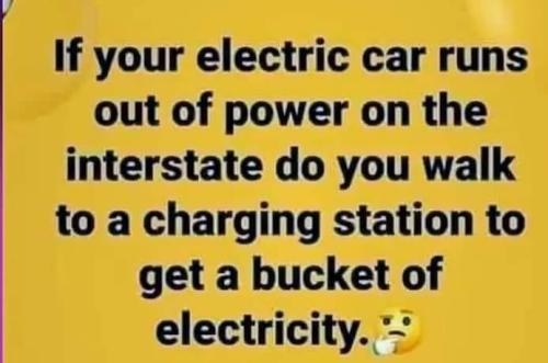 if your ev runs out of elec