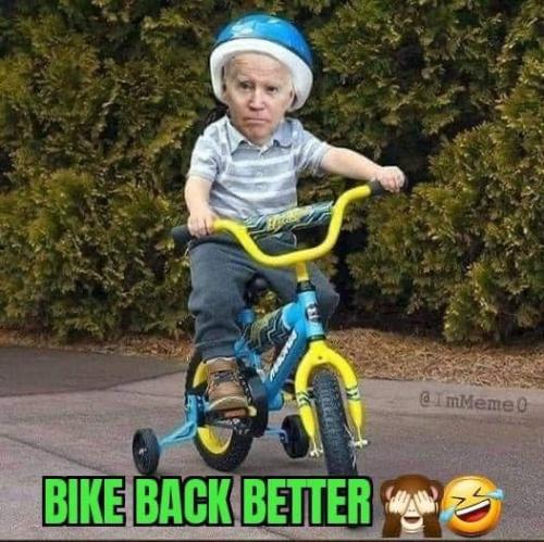 bike back better joe says fuck you all i am the best there is ass wipes