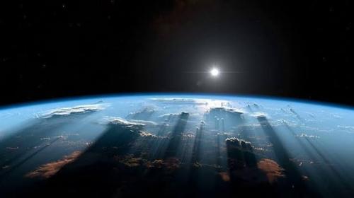 Earth sunset