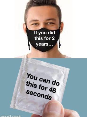 condom mask