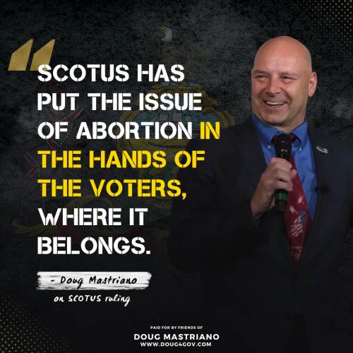 Mastriano on abortion