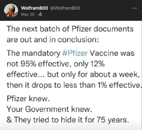 Pfizer May 25 2022