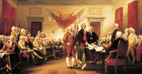 Declaration of Independence - Signing
