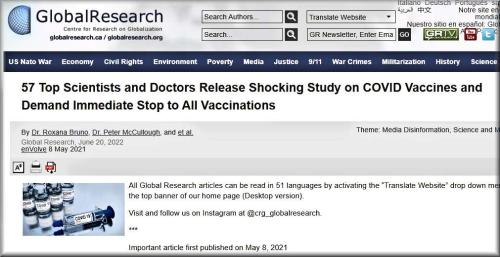 immeadiate stop to vax
