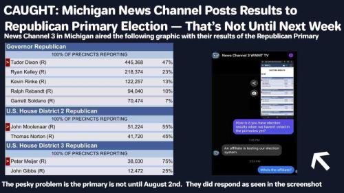 Michigan Cheats Another Election