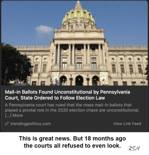 PA mass mail in NOPE
