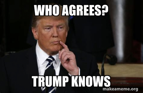 who-agrees-trump