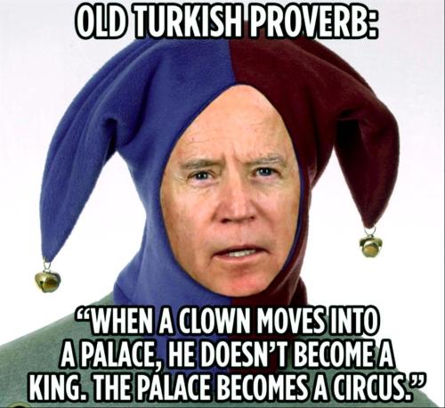 Biden Fullfills an Old Turkish Proverb
