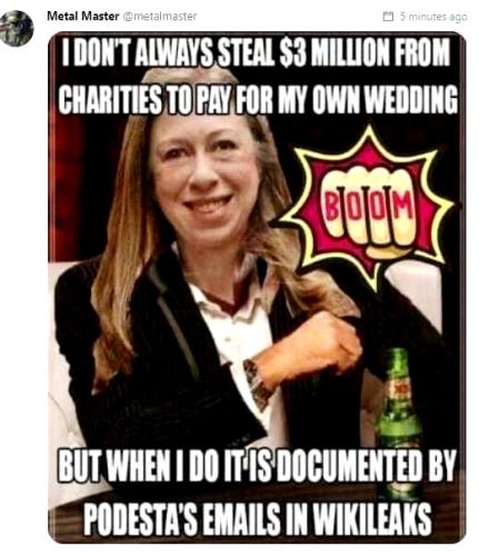 Chelsea Clinton Got Caught