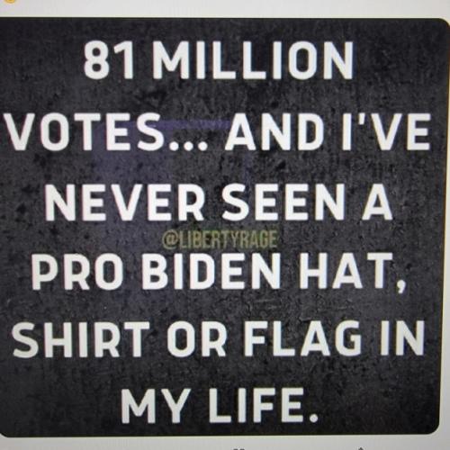 not 1 pro Biden