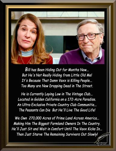 Bill has Been Hiding Out