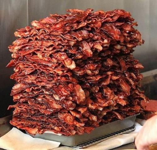 BaconBirthday cake