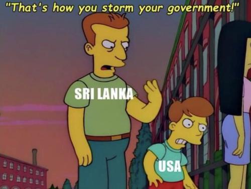 Sri Lanka that's how you do it