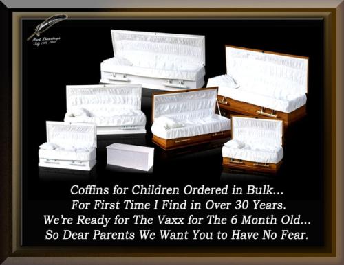 Coffins for Children Ordered in Bulk