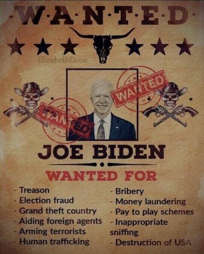 Biden wanted for
