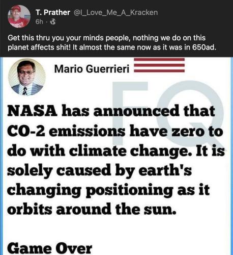 CO2 no effect on climate