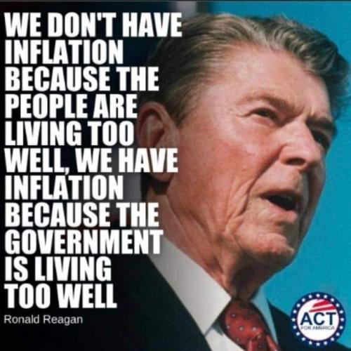 Govt living too well