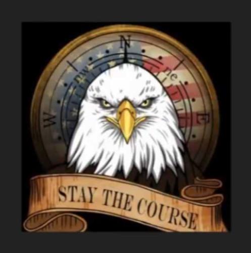 stay the course eagle