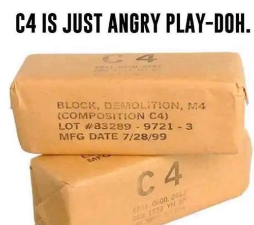 C4 - Angry Play-Doh