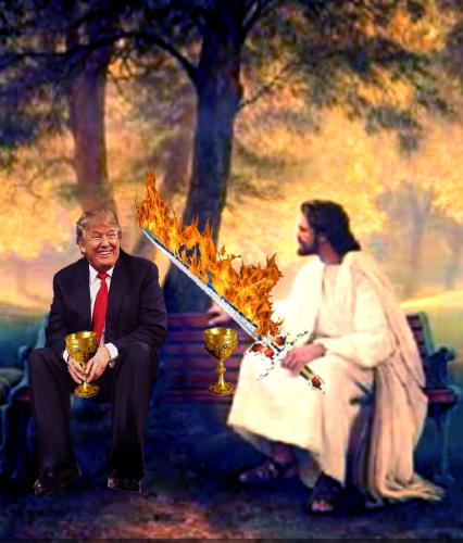 Trump ~Talking with Jesus~