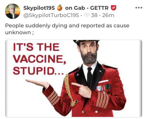 it's the vaccine, stupid