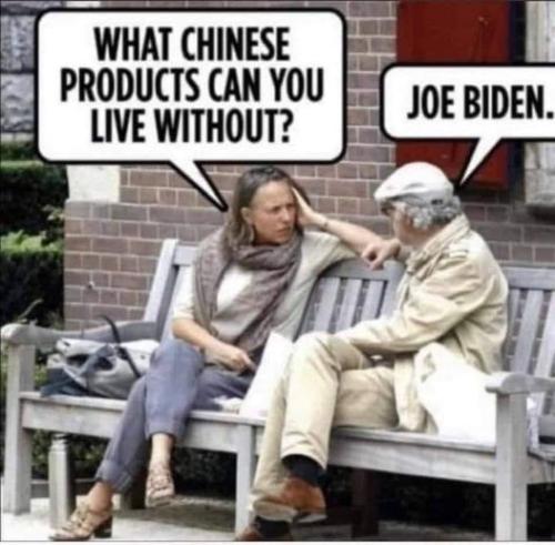 What chinese products can you live without joe biden