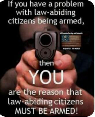 must be armed