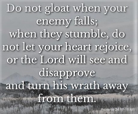 072622 - Do not gloat