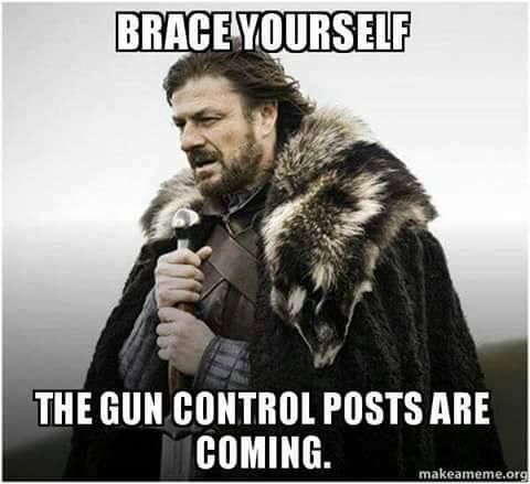 GUN CONTROL POSTS SOON