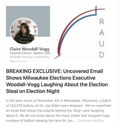 Wi election steal.43 AM