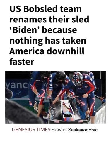 Biden Bobsled