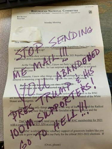 RNC stop sending me mail