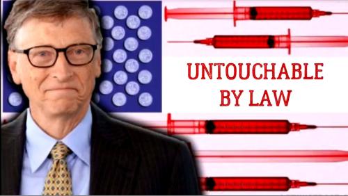 Bill Gates Untoachable by Law