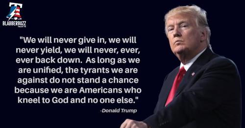 Never give in