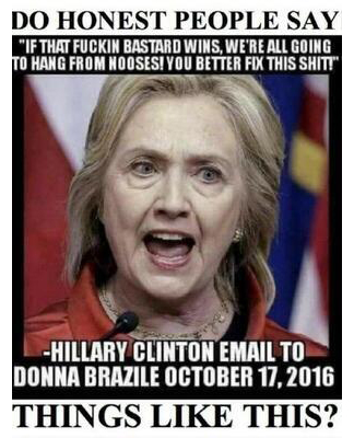 Hillary honest