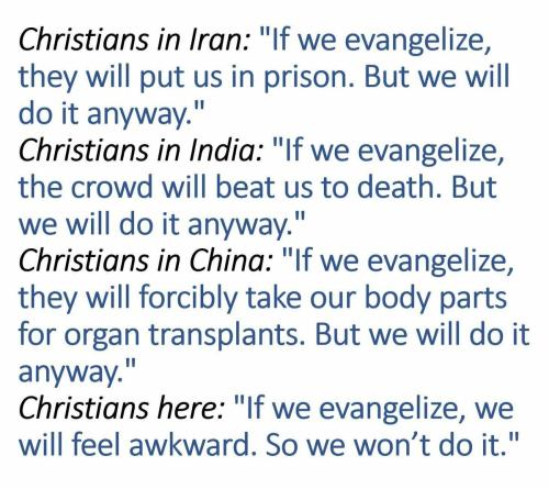 Christians say