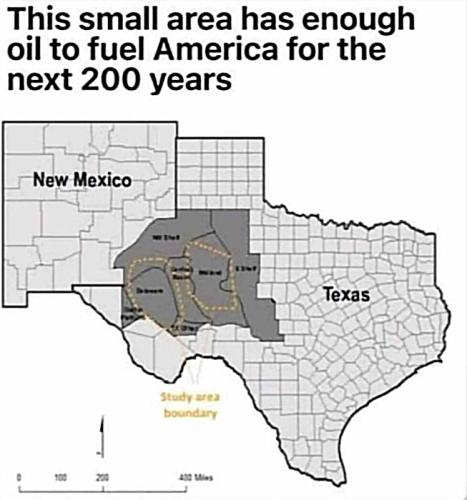 TX oil good for 200 years