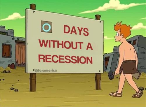 Days without A recession