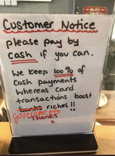 Bank - If you did stop return to the practical cash -revisited