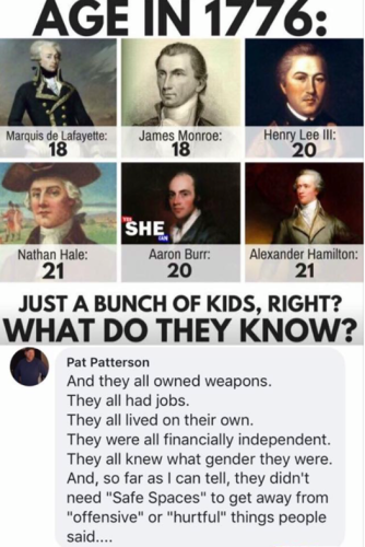 founding fathers in 1776