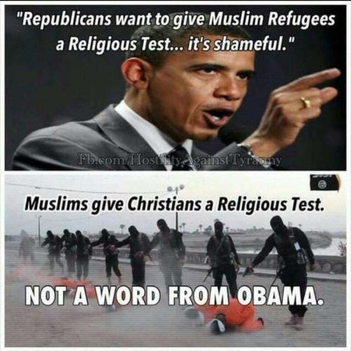 Obama - On religious tests