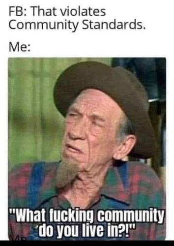 violates community standards